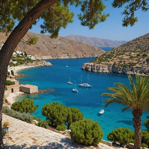 Où séjourner pour des vacances en Crète avec des cours de cuisine et des excursions en bateau?